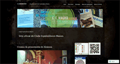 Desktop Screenshot of clubemauxo.com
