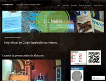 Tablet Screenshot of clubemauxo.com